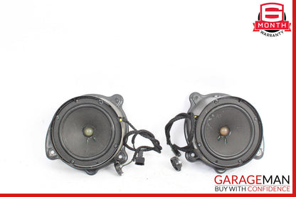 00-06 Mercedes W220 S500 Front Left & Right Side Door Sound Speaker Set of 2