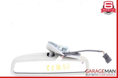 01-09 Mercedes W203 C240 CLK320 Interior Top Upper Rear View Mirror Grey OEM