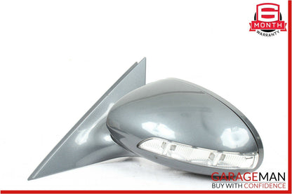 07-09 Mercedes W221 S550 Front Left Side Mirror Door Rear View Flintgray