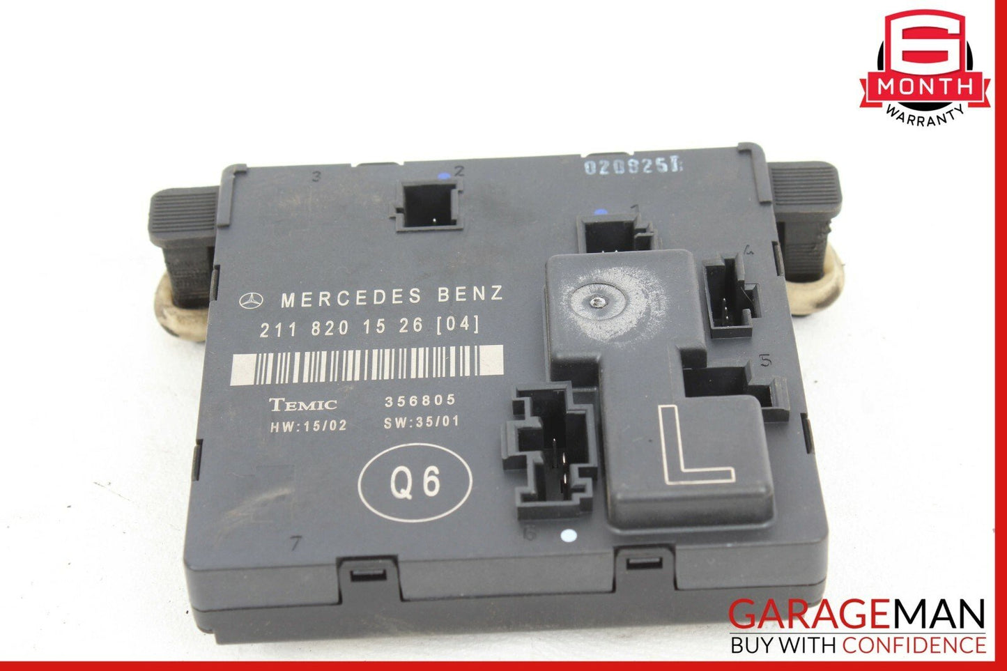 03-06 Mercedes W211 E320 E350 E500 Door Control Module Rear Left 2118201526 OEM