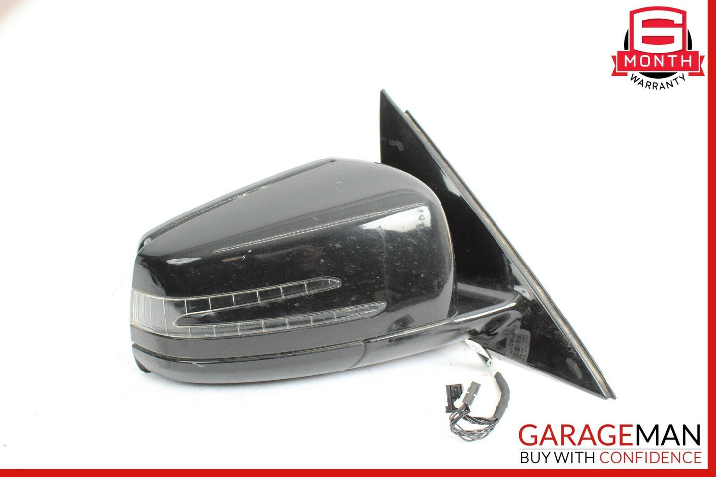 10-13 Mercedes W212 E350 E500 Right Passenger Side Rear View Door Mirror Black