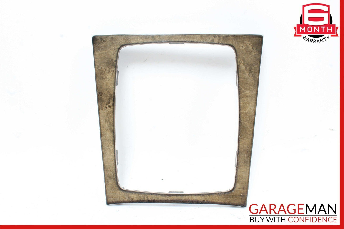 08-14 Mercedes W204 C350 Center Console Gear Shifter Trim Cover Panel Bezel Wood