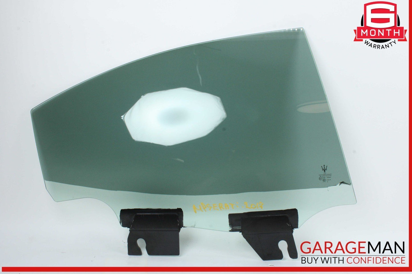 14-22 Maserati Ghibli M157 Rear Right Passenger Side Door Window Glass OEM