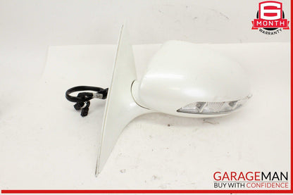 07-09 Mercedes W221 S550 S600 Front Left Side Door Rear View Mirror White OEM