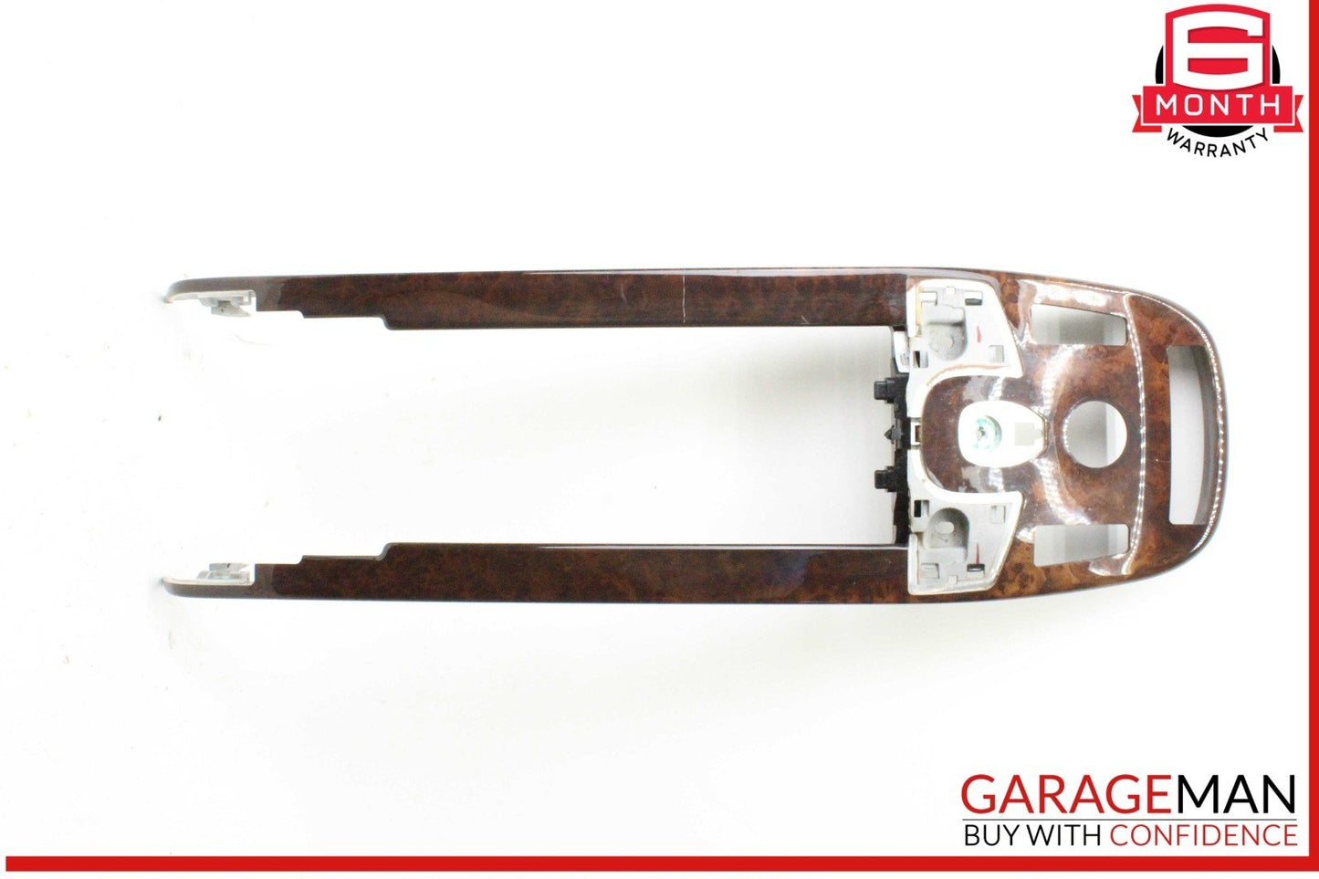 07-09 Mercedes W221 S550 CL600 Center Console Trim Bezel Wood 2216800234 OEM