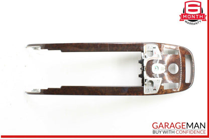 07-09 Mercedes W221 S550 CL600 Center Console Trim Bezel Wood 2216800234 OEM