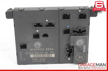 03-12 Mercedes R230 SL500 SL550 Door Control Module Left Side 2308204726 OEM