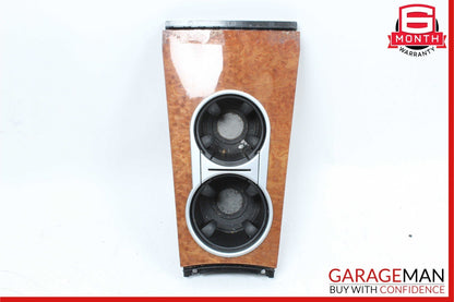 06-12 Mercedes W164 ML350 GL450 Center Console Cup Holder Compartment Wood OEM