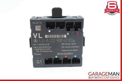 08-18 Mercedes W204 C250 C300 E350 Front Left Side Door Control Module Unit