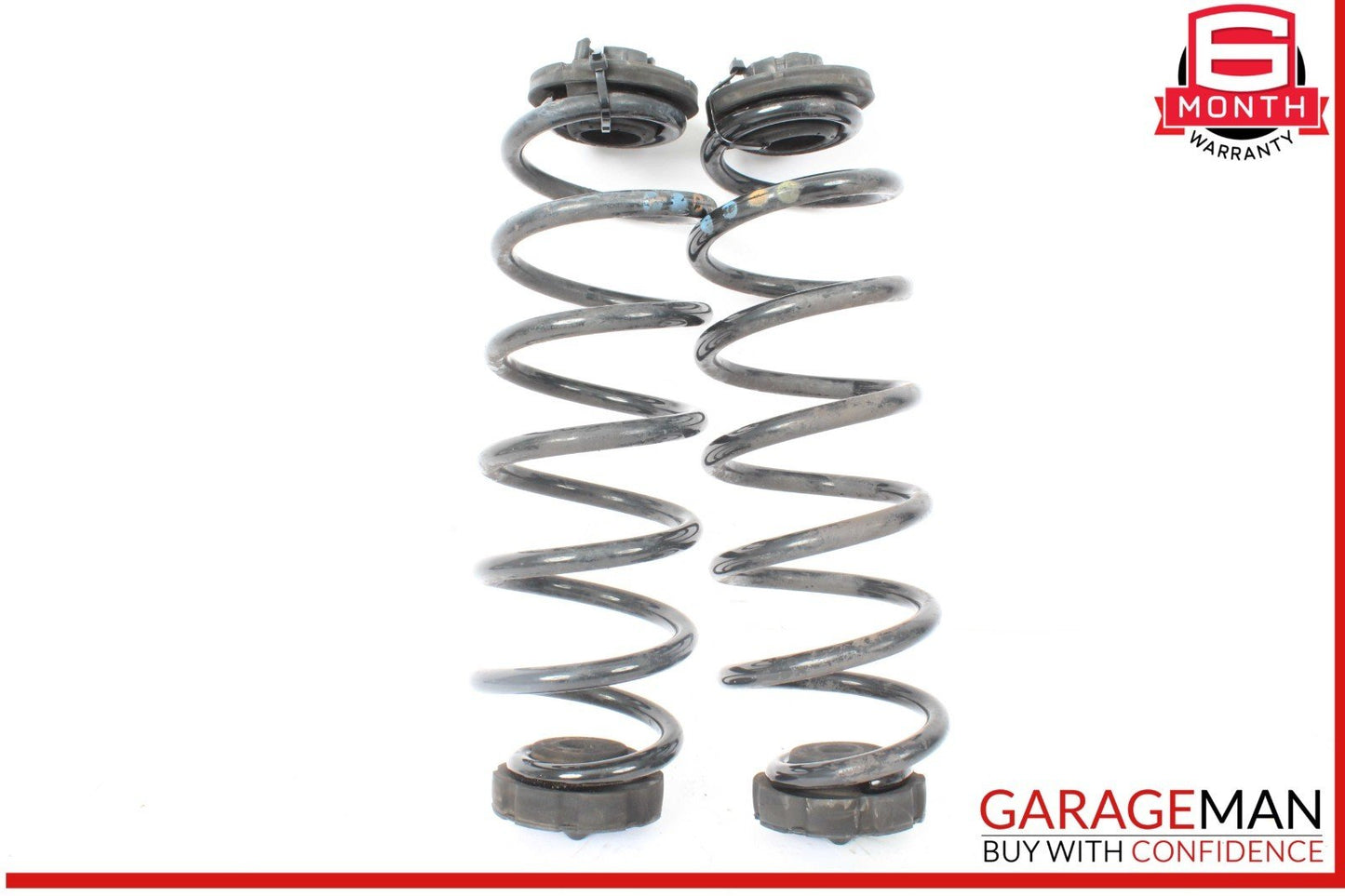 14-17 Audi SQ5 Rear Left and Rear Right Side Coil Spring Set of 2 OEM