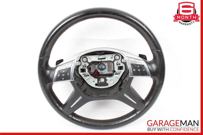 12-16 Mercedes W166 ML350 GL450 Driver Steering Wheel w/ Paddle Shifters OEM