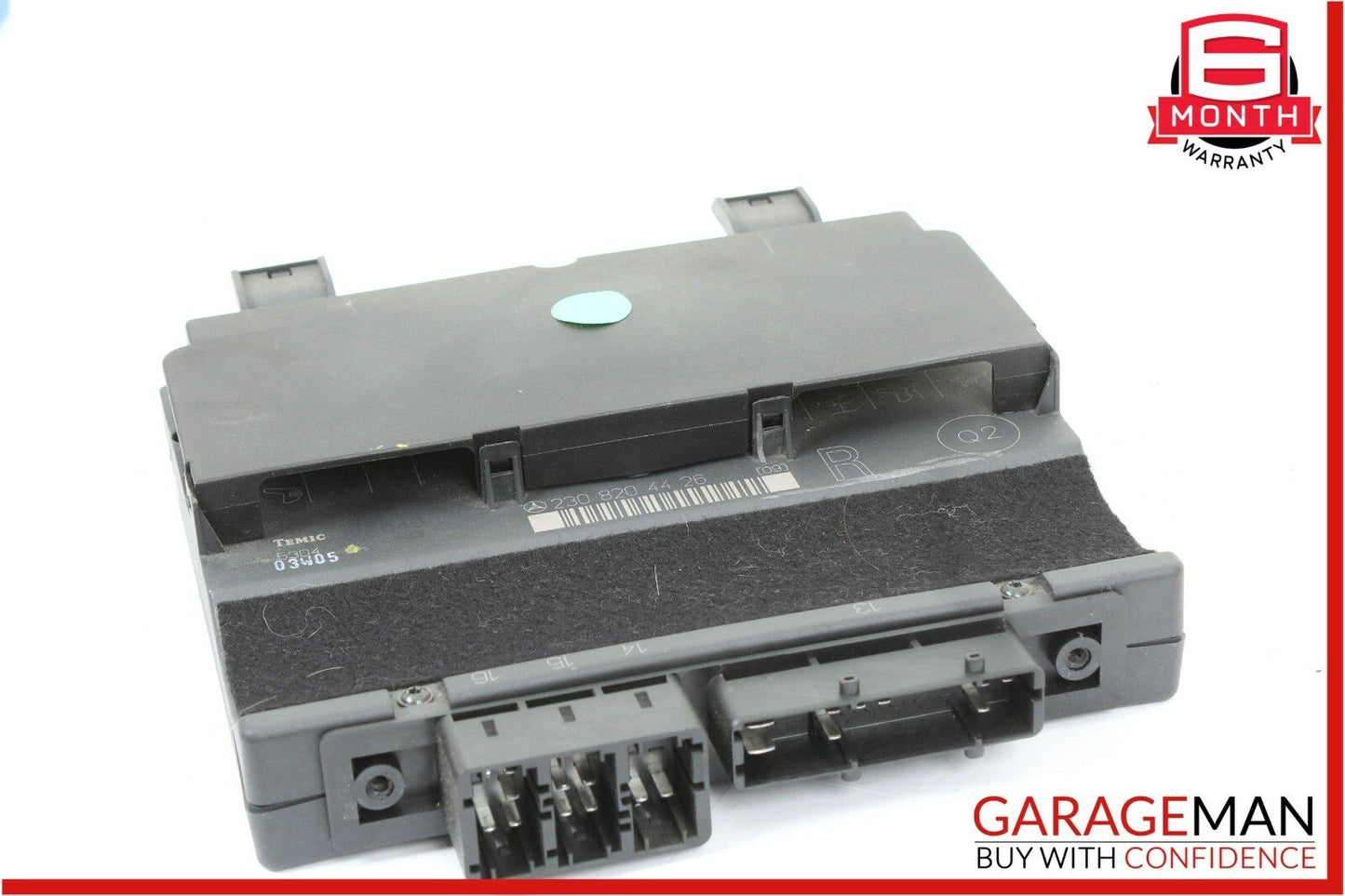 03-08 Mercedes R230 SL500 Front Right Under Seat Control Module OEM