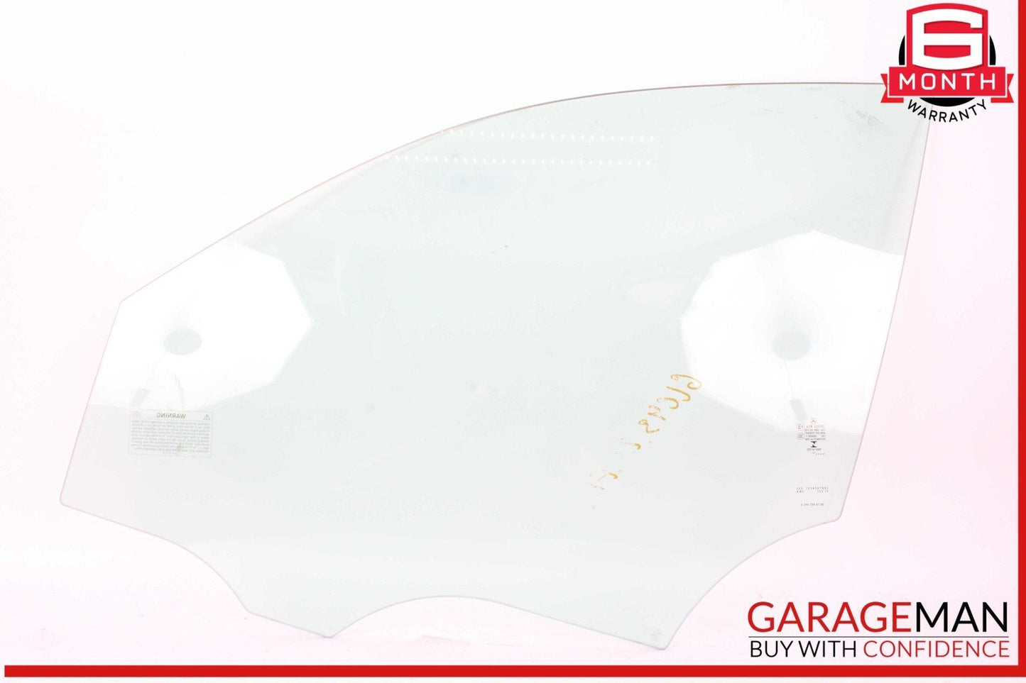16-22 Mercedes X253 GLC43 AMG Front Left Driver Side Door Window Glass OEM