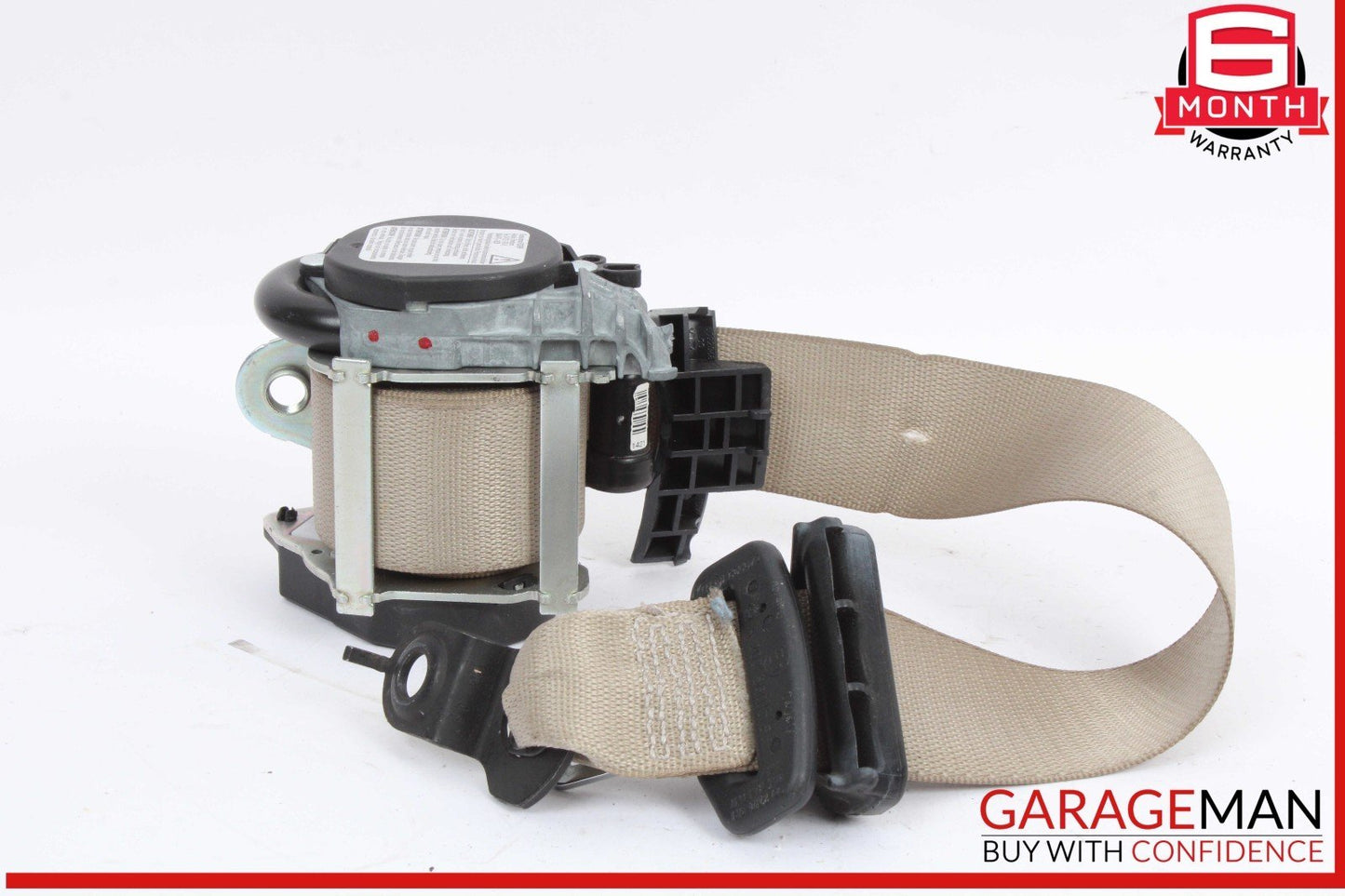 10-13 Mercedes W207 E350 E550 Coupe Rear Left Side Seatbelt Seat Belt Beige OEM