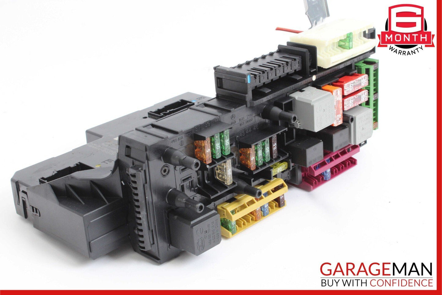 12-14 Mercedes W204 C300 C250 C63 AMG Rear SAM Module Fuse Relay Box Assembly