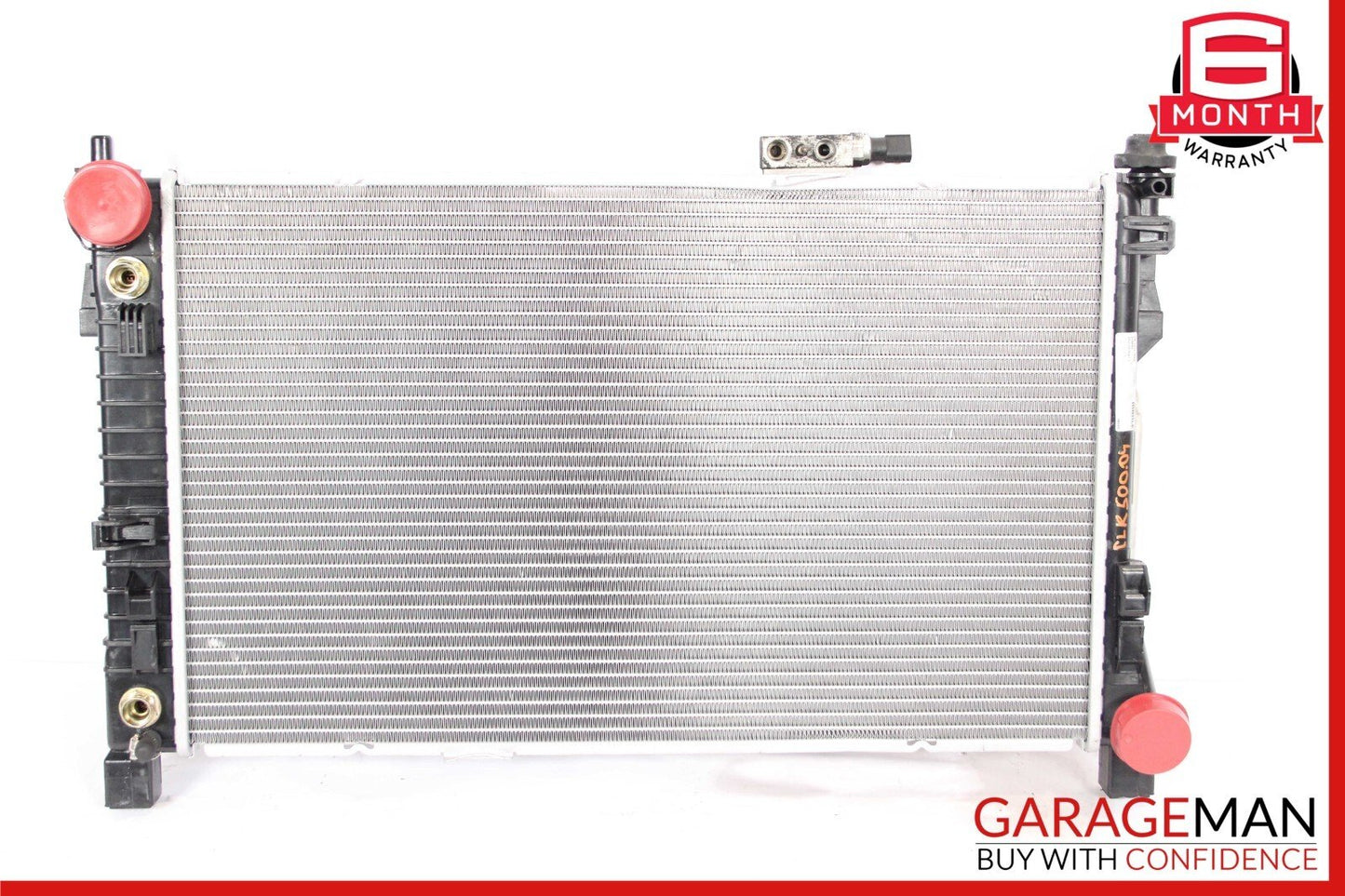 01-05 Mercedes W209 CLK500 C230 Engine Cooling Radiator AC A/C Condenser Assy
