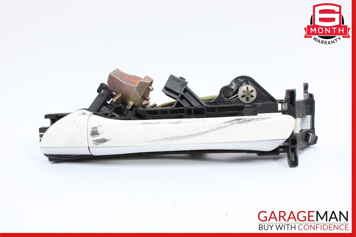 00-06 Mercedes W220 S430 S350 S55 AMG Rear Left Side Exterior Door Handle White