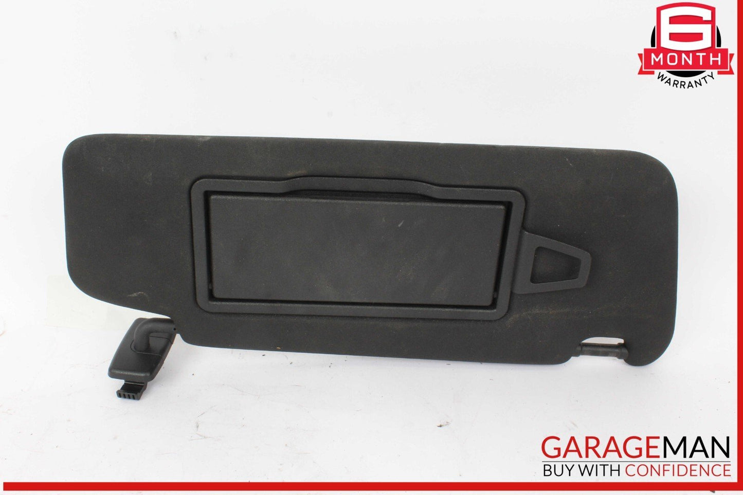 08-14 Mercedes W204 C250 C300 C350 Front Right Side Sunvisor Sun Visor Black OEM