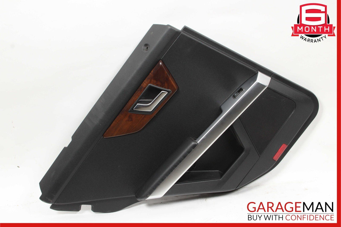 10-15 Mercedes X204 GLK350 Rear Left Driver Interior Door Panel Assembly Black