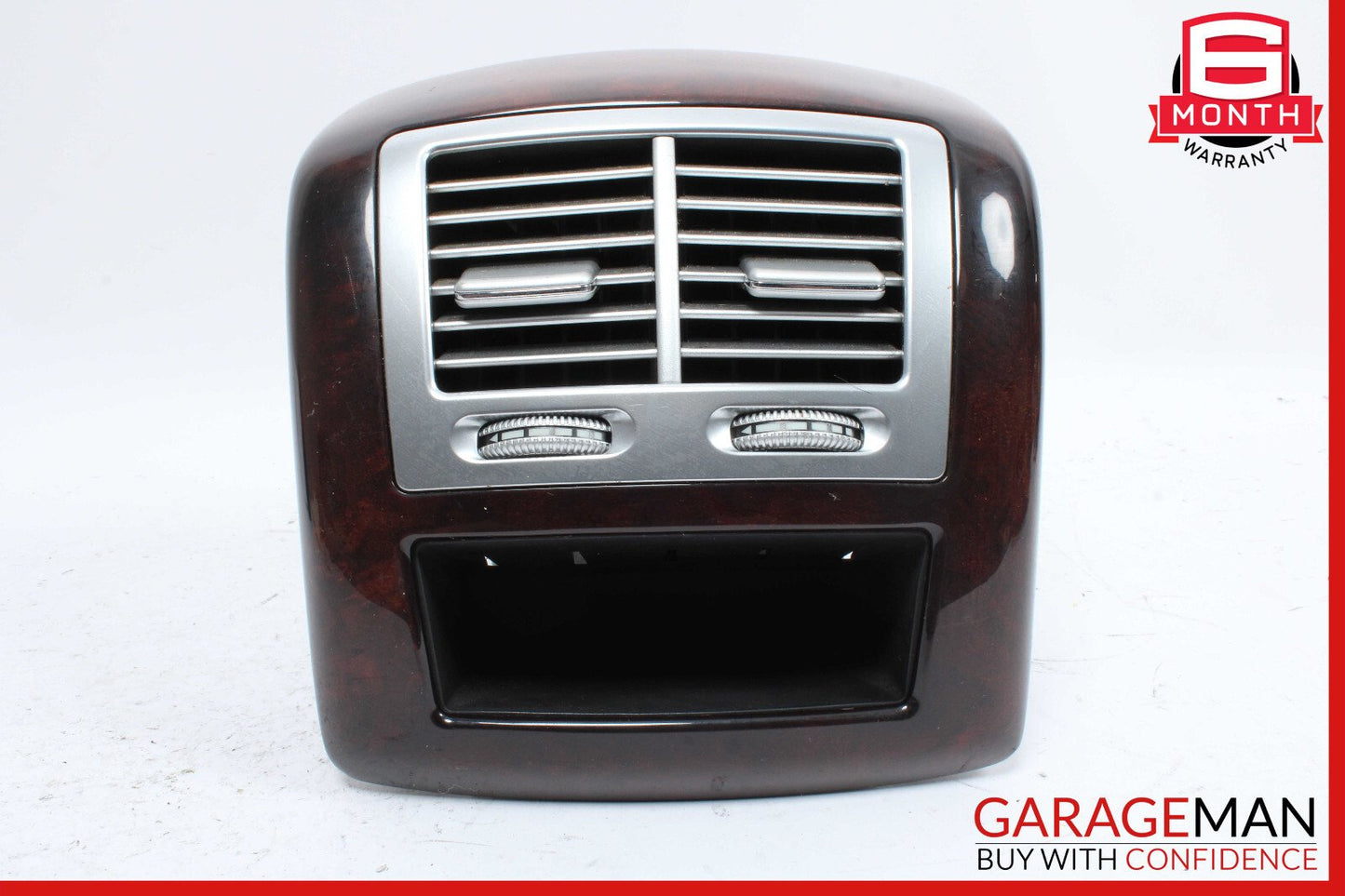 07-13 Mercedes W221 S550 S600 Rear Center Console AC A/C Air Vent Trim OEM
