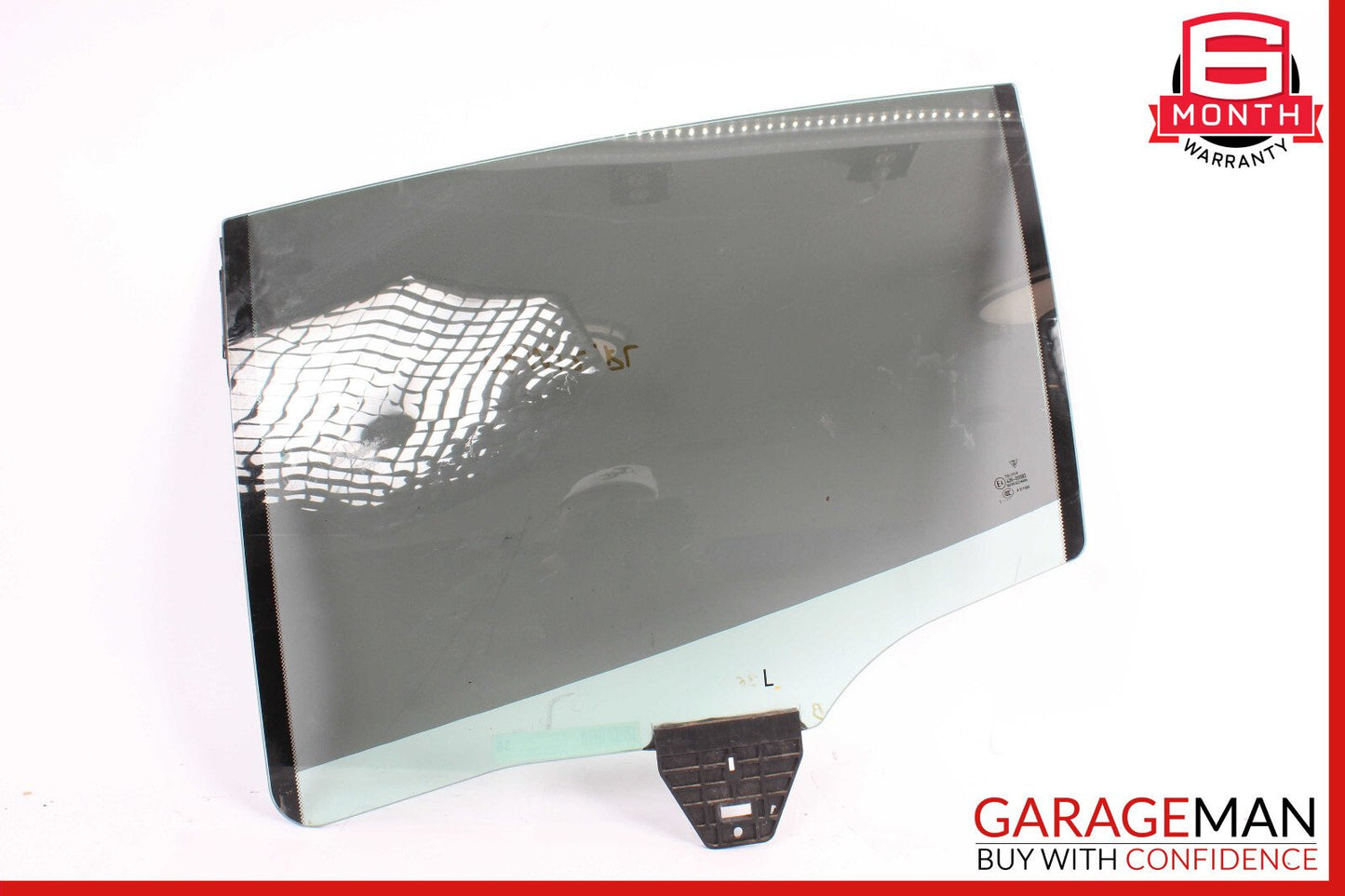 10-16 Porsche Panamera 970 Rear Left Driver Side Door Window Glass OEM
