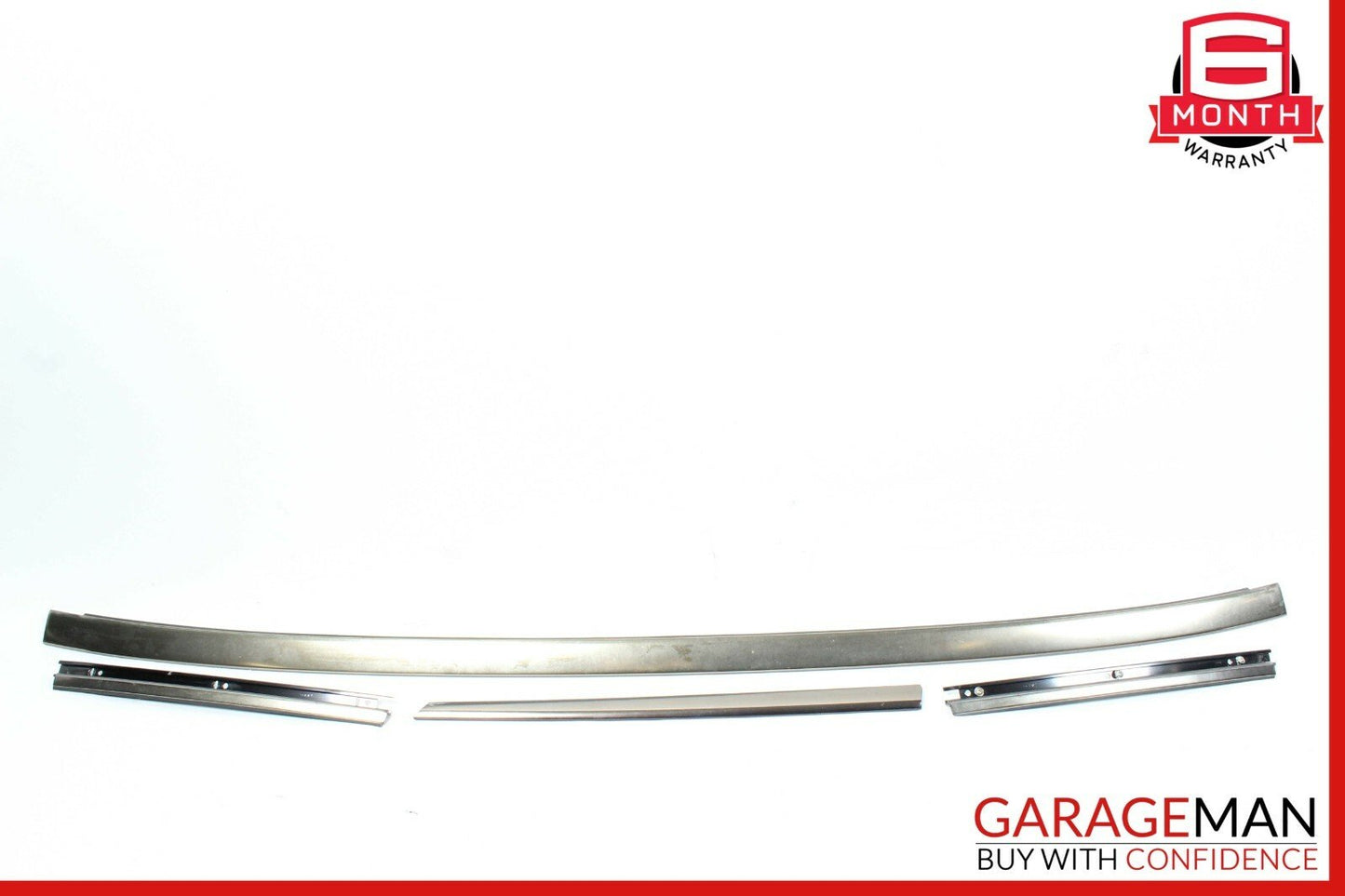 96-02 Mercedes R129 SL500 Convertible Hard Top Trim Molding Panel Set Assembly