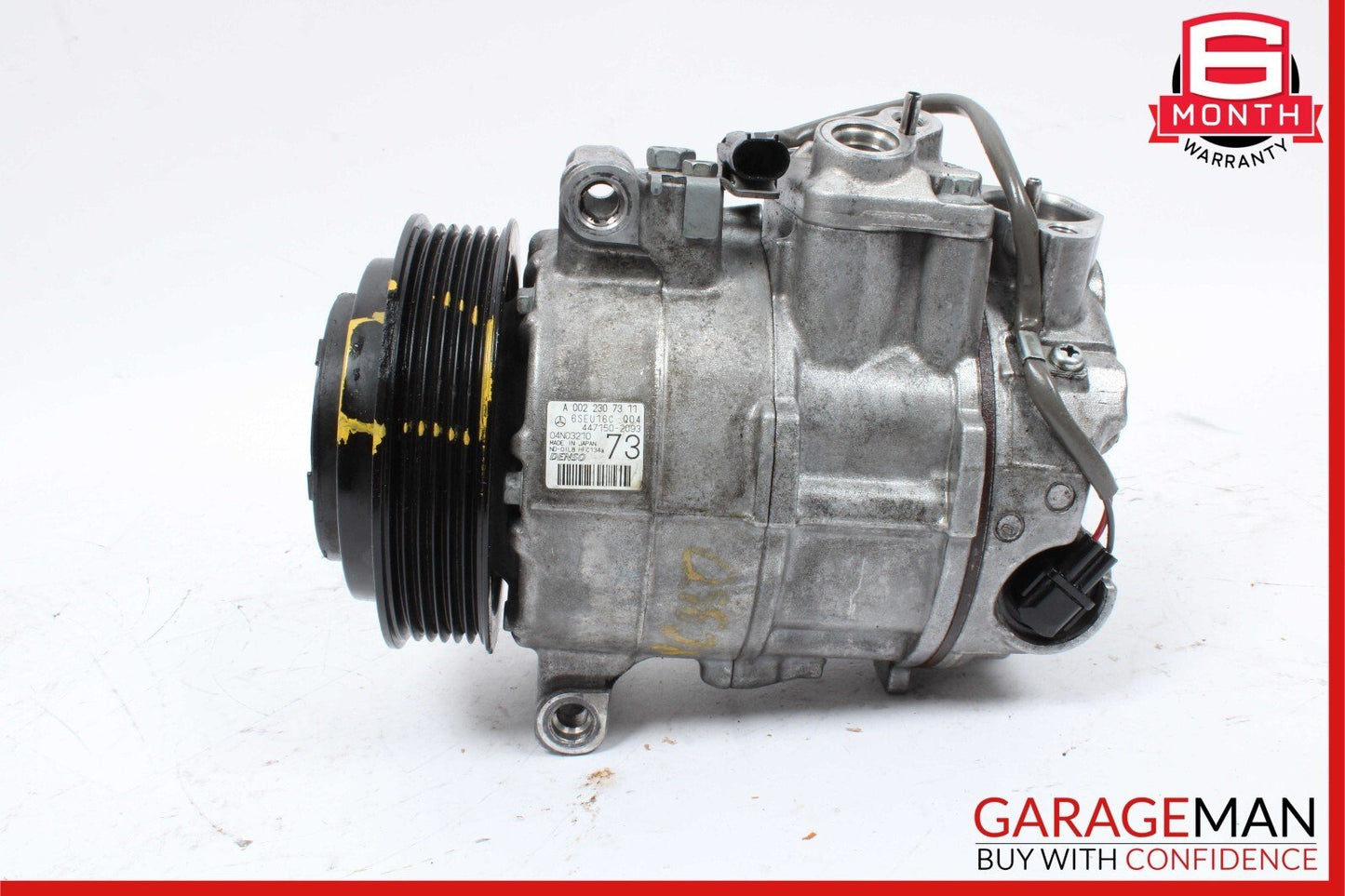 10-16 Mercedes W212 E350 AC A/C Air Conditioning Compressor Pump 0022307311