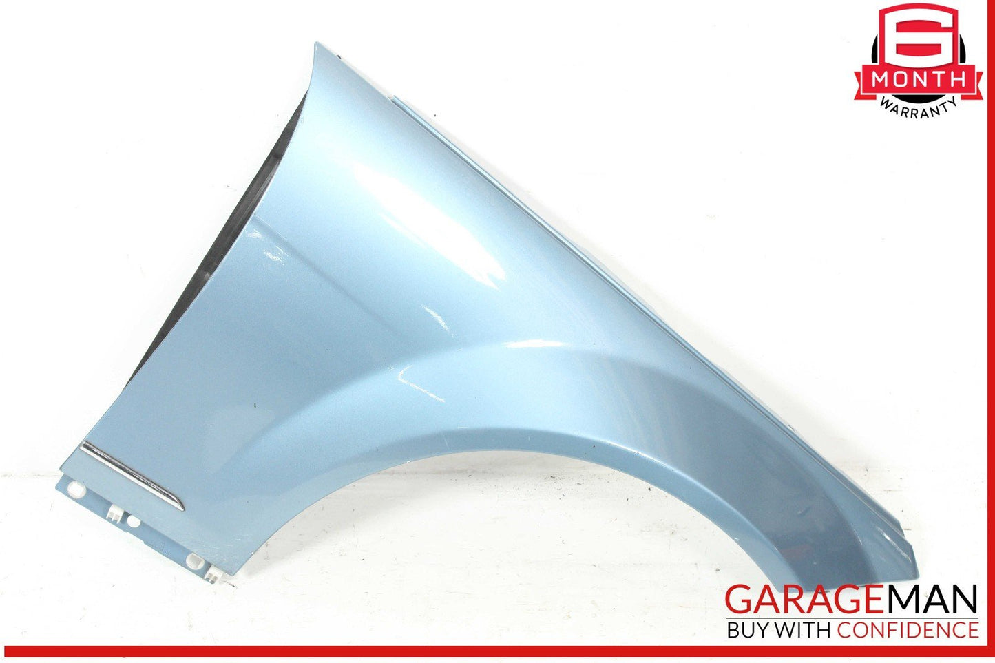 08-14 Mercedes W204 C250 C300 Front Right Passenger Side Wing Fender Panel Blue