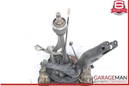 10-16 Mercedes W212 E350 Rear Left  Spindle Knuckle Hub Bearing CV Shaft Assy