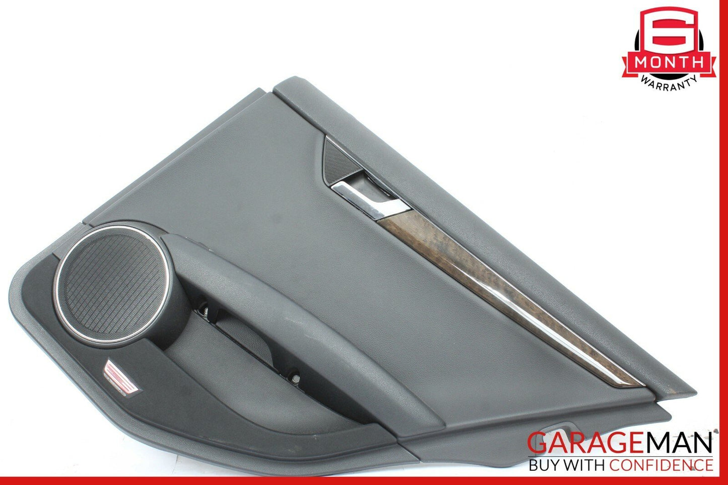 08-11 Mercedes W204 C350 Rear Right Passenger Interior Door Panel Trim Black OEM