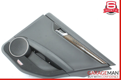 08-11 Mercedes W204 C350 Rear Right Passenger Interior Door Panel Trim Black OEM