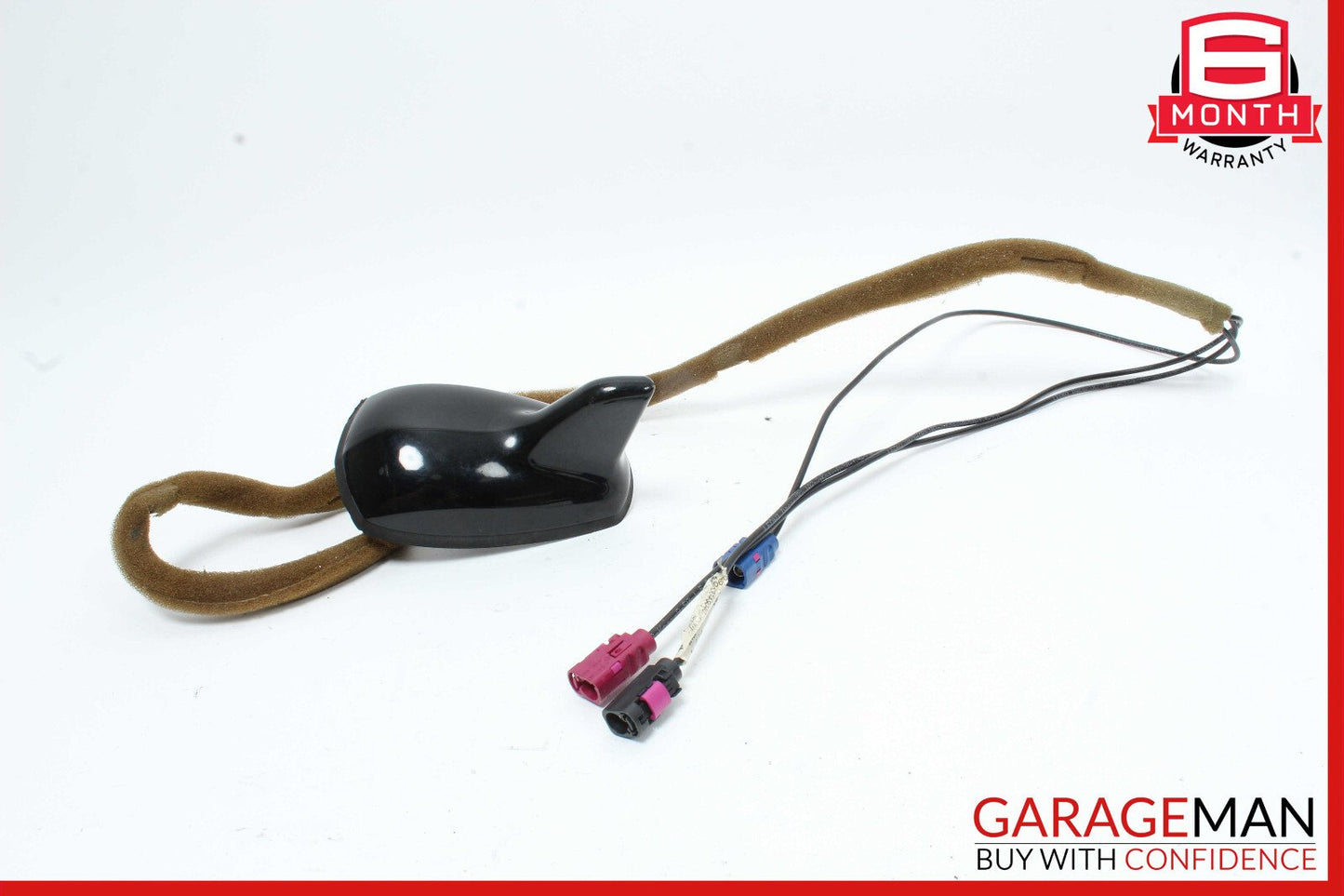 13-17 Mercedes W207 E350 C250 C350 Coupe Shark Fin Radio Antenna Black OEM