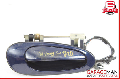 97-04 Porsche Boxster 986 Front Right Side Exterior Door Handle Assy Blue OEM