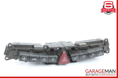 03-06 Mercedes W220 S500 Center Dash ESP Hazard Light Door Lock Switch Control