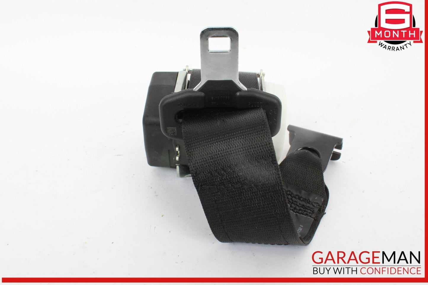 16-22 BMW X1 Rear Left Driver Side Seat Belt Seatbelt Retractor Black OEM