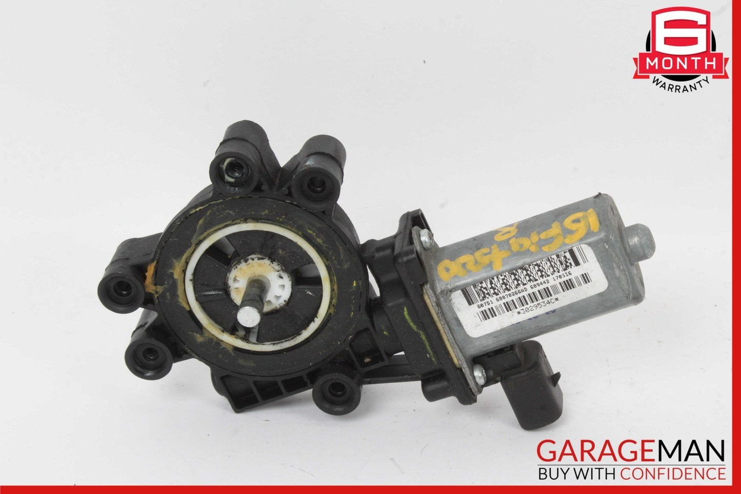 12-19 Fiat 500E Front Right Passenger Side Window Regulator Motor 68070266AD OEM
