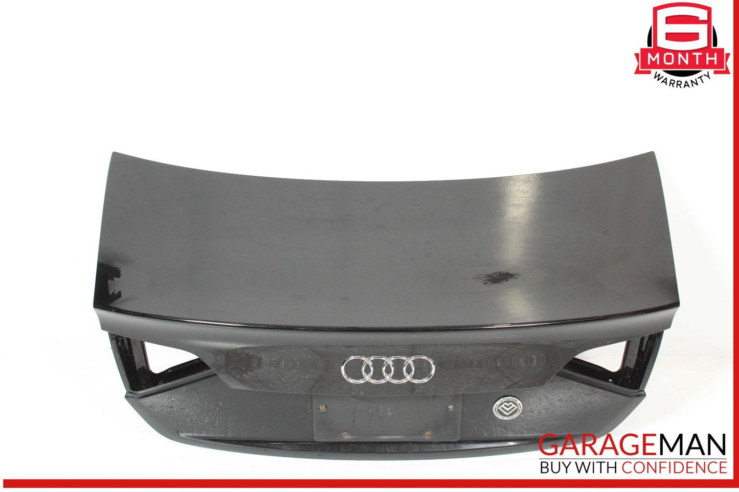 12-16 Audi S4 A4 Trunk Lid Shell Black OEM