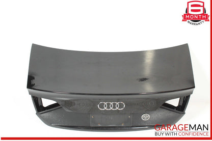 12-16 Audi S4 A4 Trunk Lid Shell Black OEM