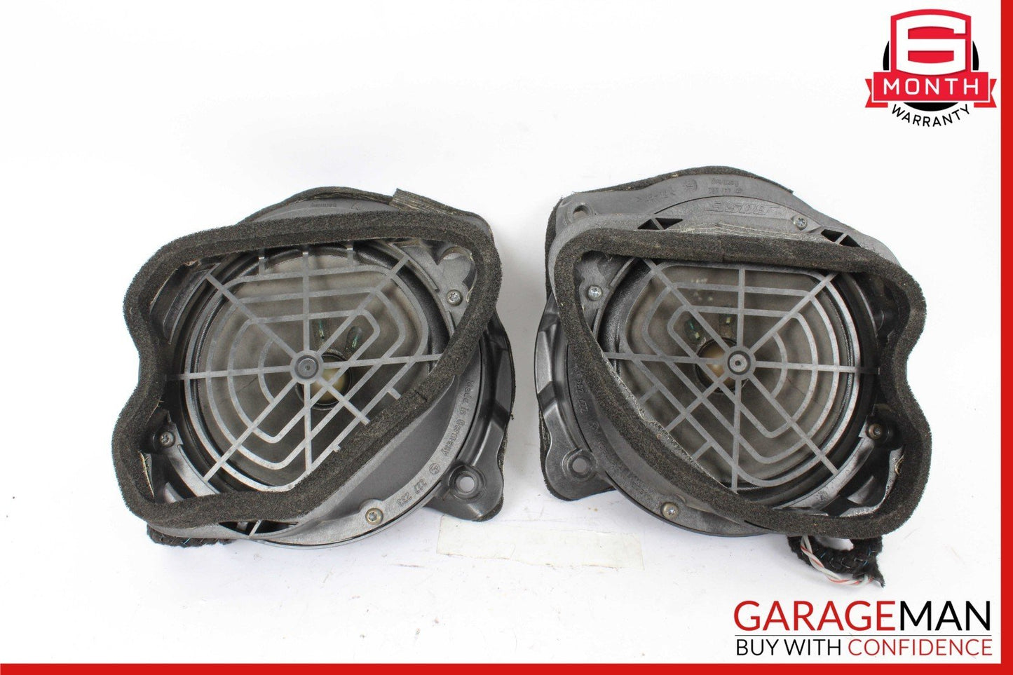 97-04 Mercedes R170 SLK230 Front Right & Left Side Door Sound Speaker Set OEM