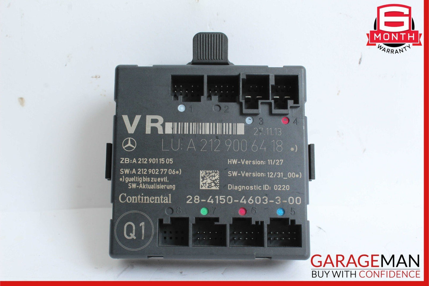 08-14 Mercedes W204 C250 C350 Front Right Door Control Module 2129006418 OEM