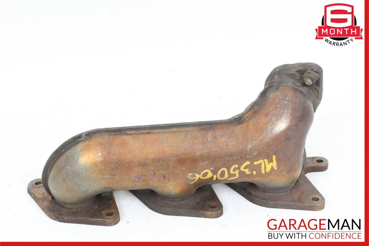 06-11 Mercedes R350 ML350 3.5L Front Right Side Exhaust Manifold Header OEM