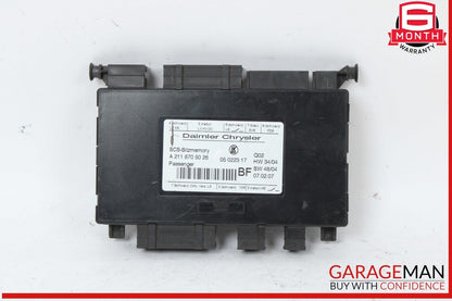 03-12 Mercedes X164 GL450 E550 ML350 Front Right Seat Control Module OEM