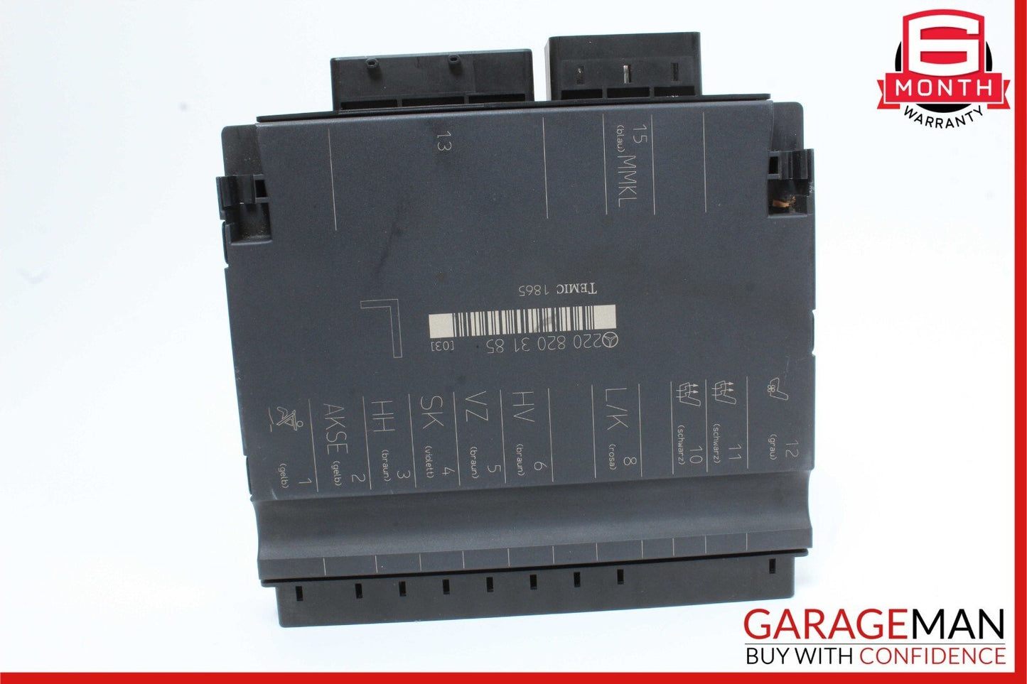 03-06 Mercedes W220 S500 S55 AMG Front Left Side Seat Control Module Unit OEM