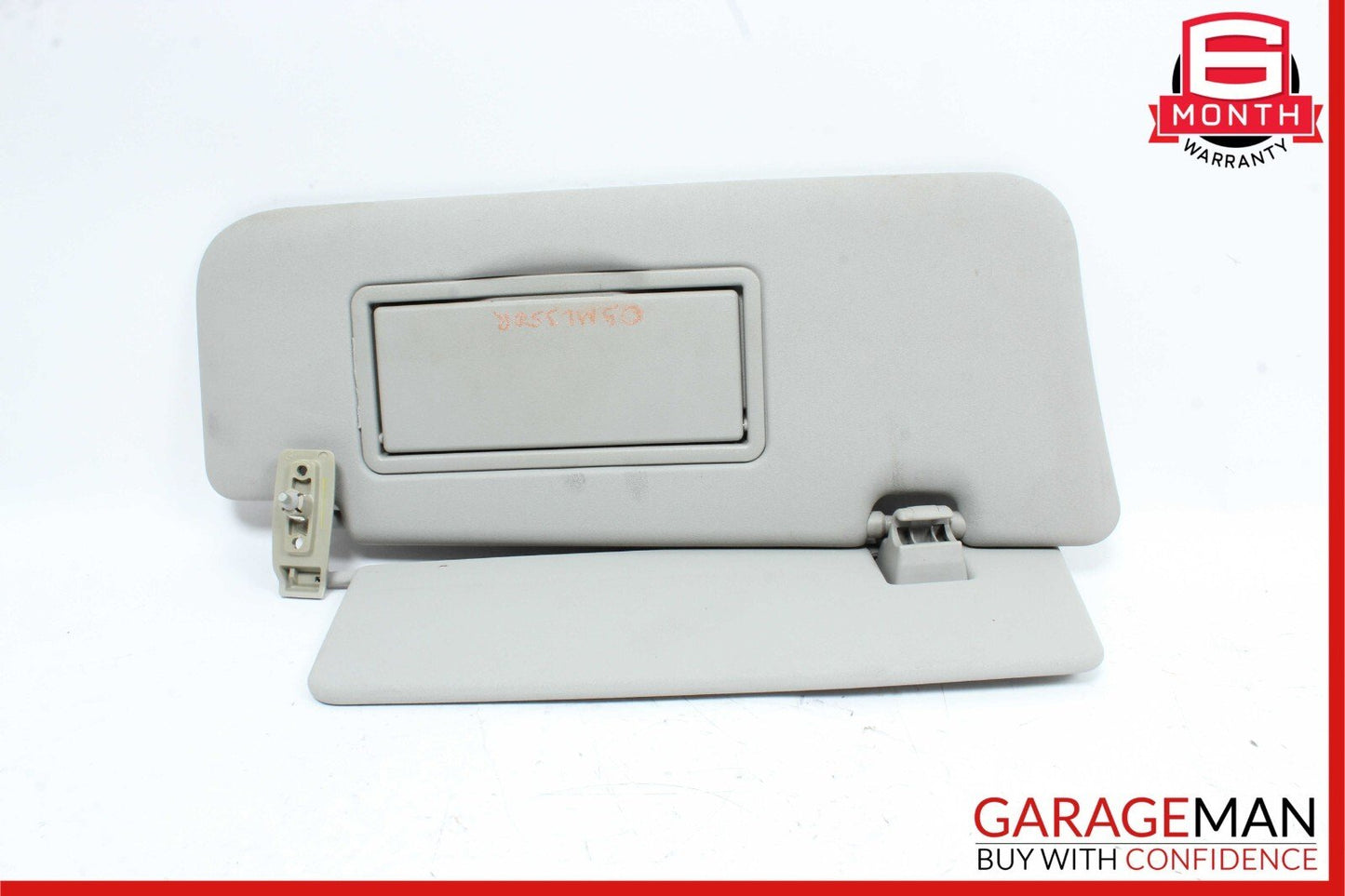 06-12 Mercedes X164 GL450 ML450 Front Right Side Sun Visor Sunvisor Shade Grey