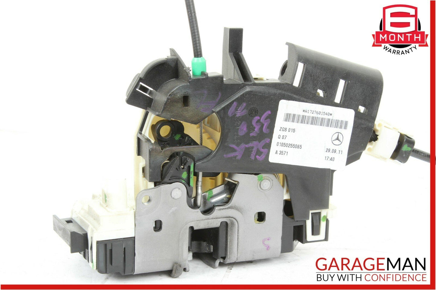 12-16 Mercedes R172 SLK350 Front Left Side Keyless Go Door Lock Latch Actuator