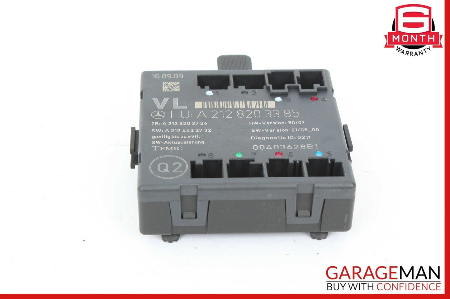 08-18 Mercedes CLS400 E400 E350 C350 Front Left Side Door Control Module Unit