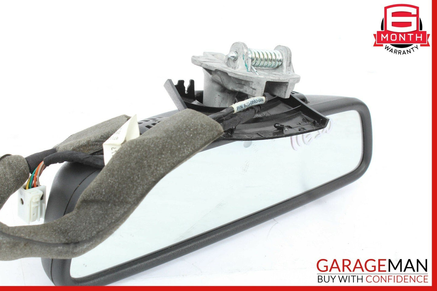 10-16 Mercedes W204 C250 E350 E400 Interior Rear View Mirror Black 2048104217