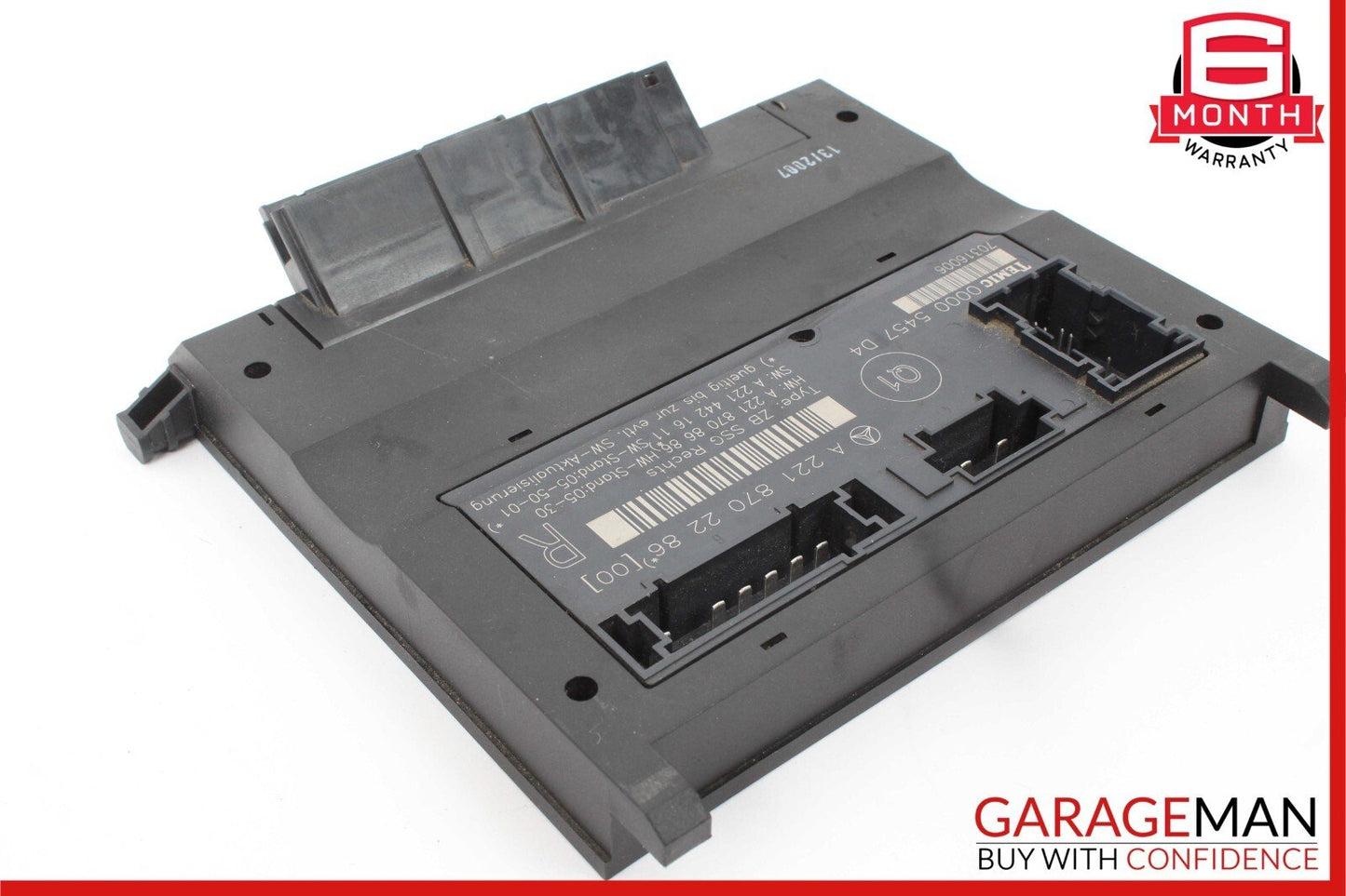07-13 Mercedes W221 S400 S350 S550 Front Right Side Under Seat Control Unit