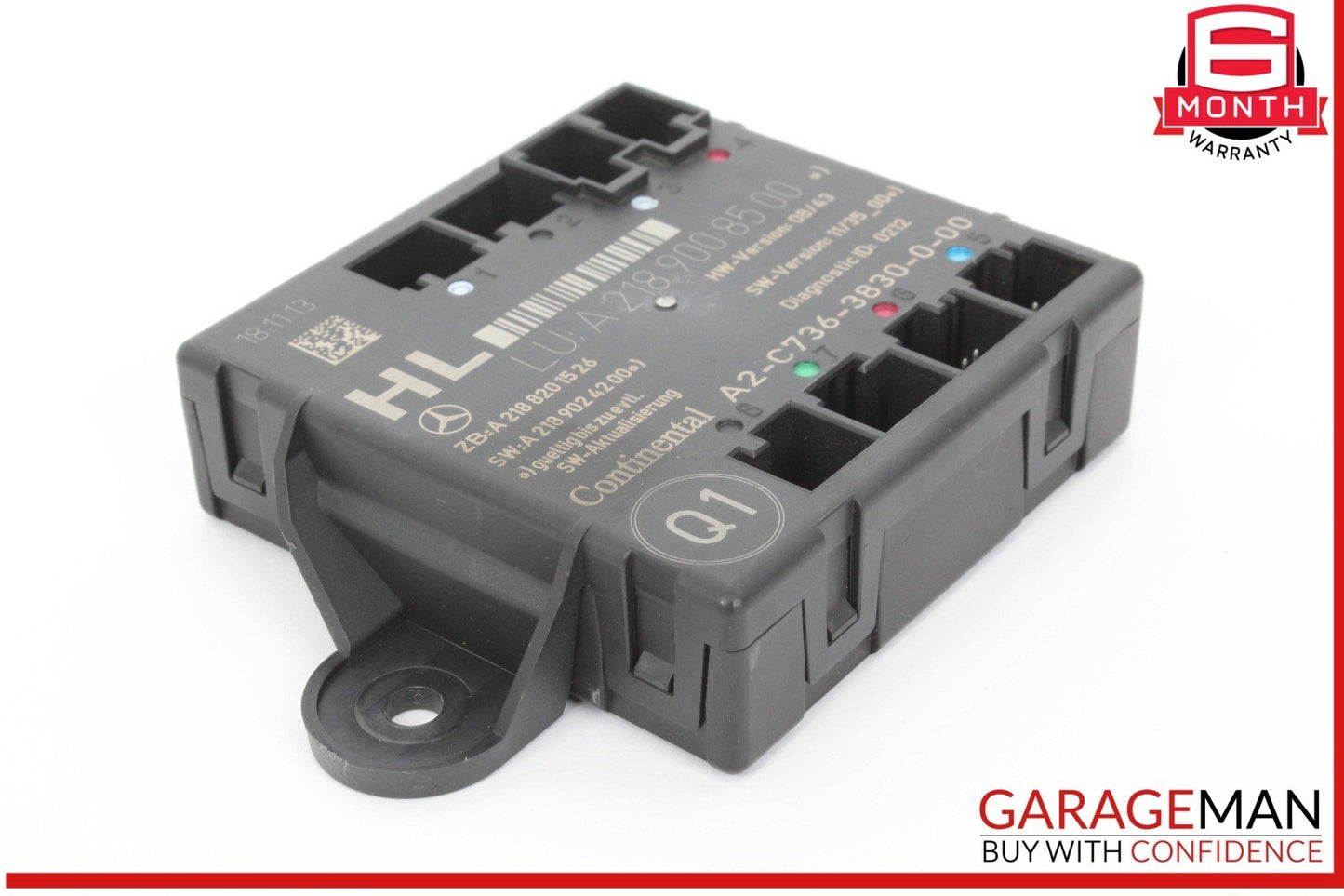 08-18 Mercedes W212 E250 CLS500 C250 Rear Left Side Door Control Module Unit OEM