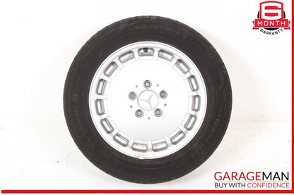 85-93 Mercedes W201 190E 190D Right or Left Wheel Tire Rim 6Jx15H2 ET49 OEM